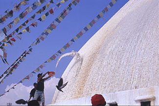 Kathmandu Bodnath 25 Kalkbogen b P 0350 Kathmandu Bodnath 25 Kalkbogen b P 0350