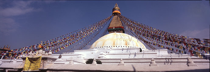 Kathmandu Bodnath Panorama 02 P 690 