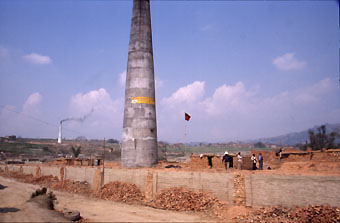 Ziegelei in Kathmandu Nepal Ziegelei in Kathmandu Nepal