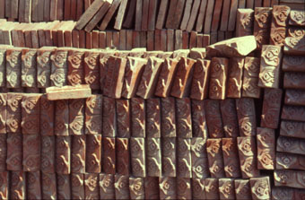 Ziegel in Nepal Ziegel in Nepal
