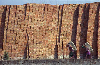 Ziegeherstellung in Nepal