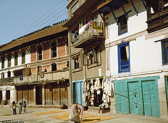  C�cilia Hocke 1979 Bodnath (3) x 0340 Nepal 1979