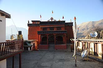 Photo Jahrkot Annapurna circuit Nepal Photo Jahrkot Annapurna circuit Nepal