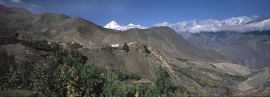 Photo Jahrkot Annapurna circuit  Nepal